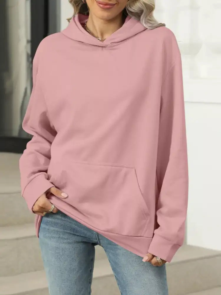 Kangaroo Pocket Long Sleeve Hoodie