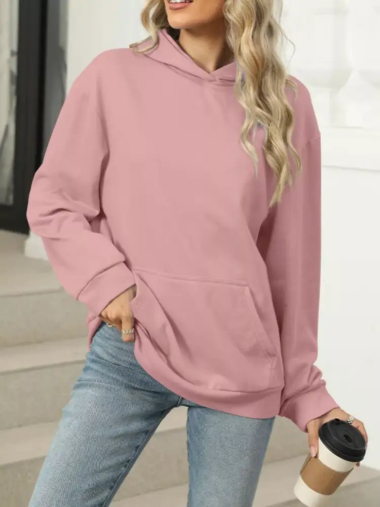 Kangaroo Pocket Long Sleeve Hoodie