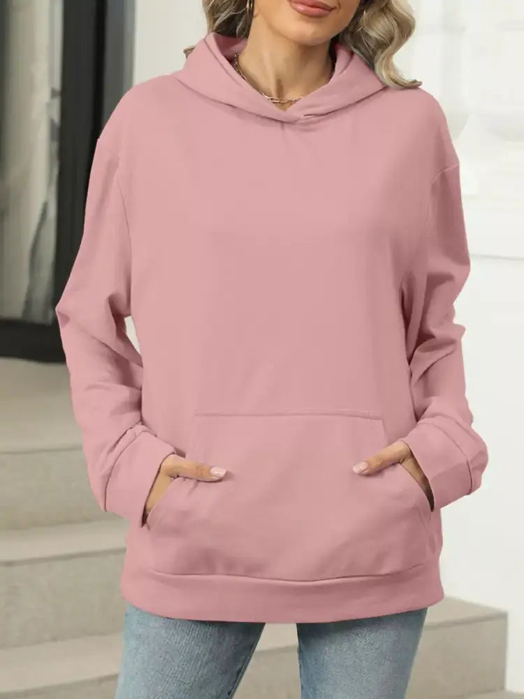 Kangaroo Pocket Long Sleeve Hoodie
