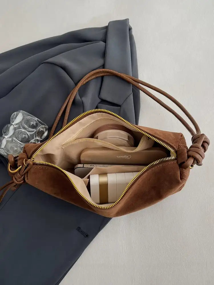 Knotted Strap Shoulder Bag