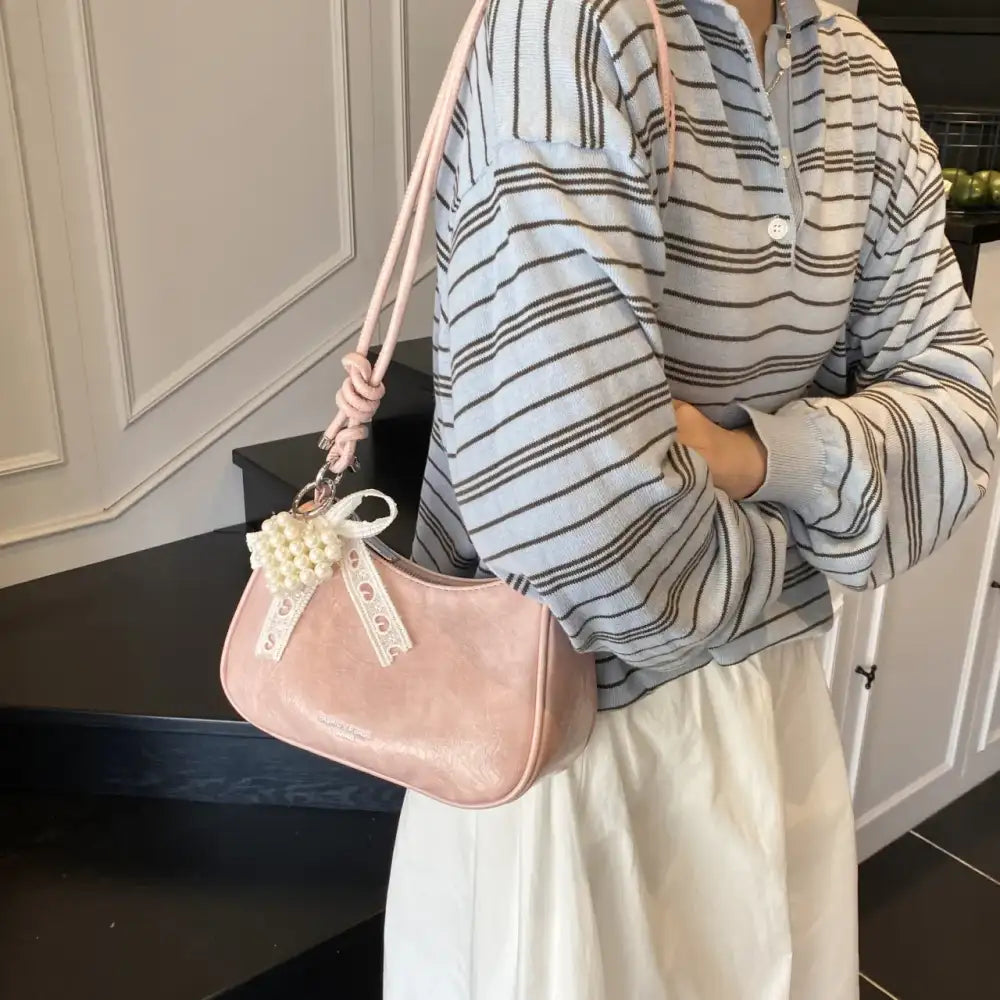 Knotted Strap Shoulder Bag