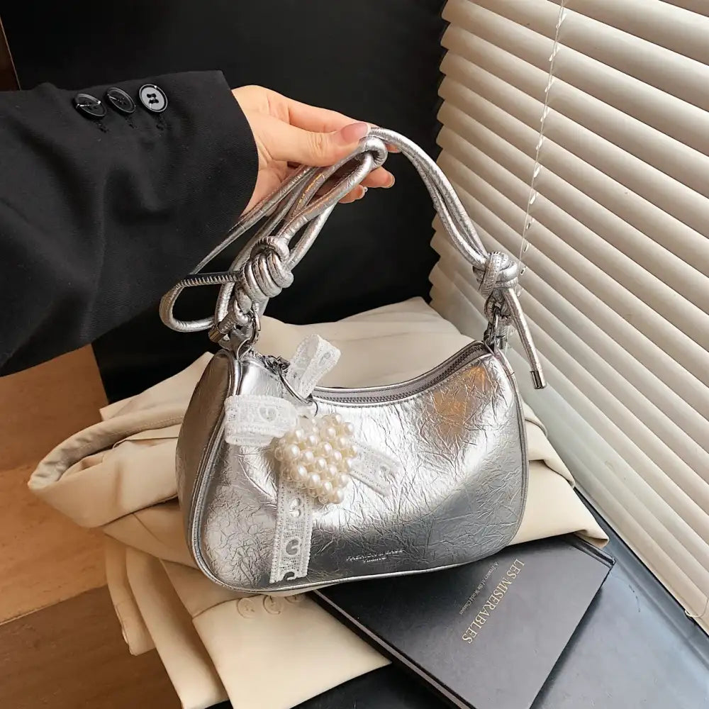 Knotted Strap Shoulder Bag