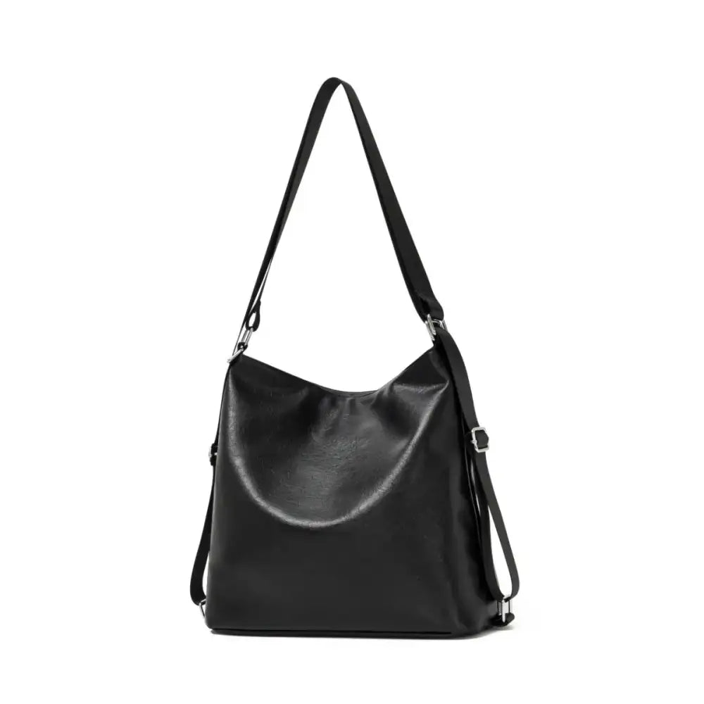 Leather Adjustable Strap Shoulder Bag