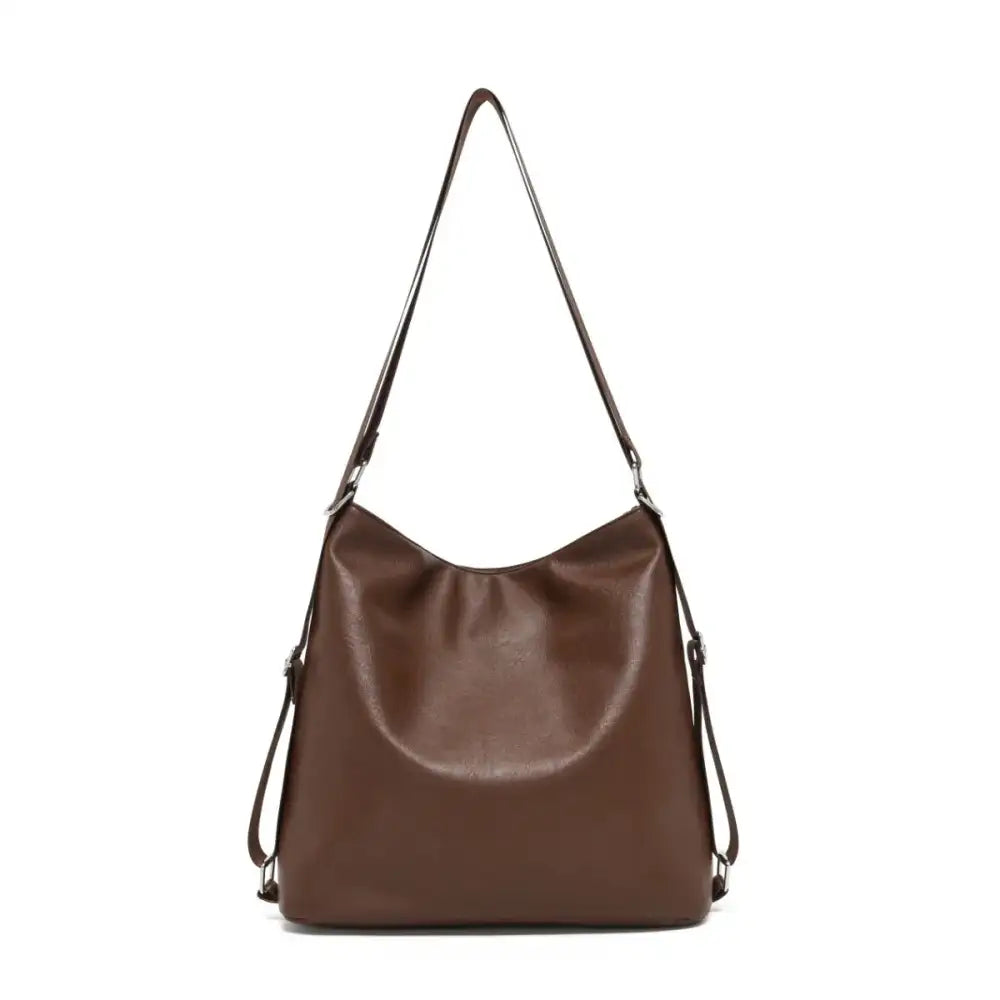 Leather Adjustable Strap Shoulder Bag