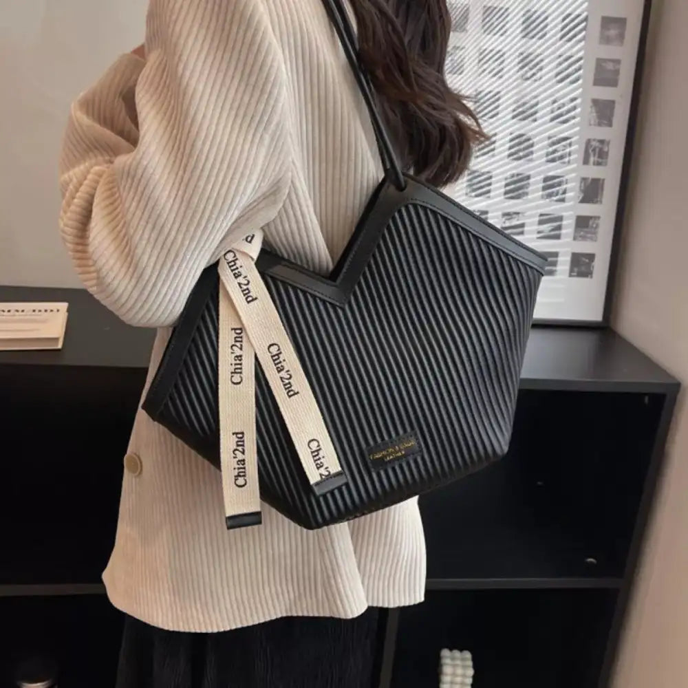 Leather Textured Shoulder Bag