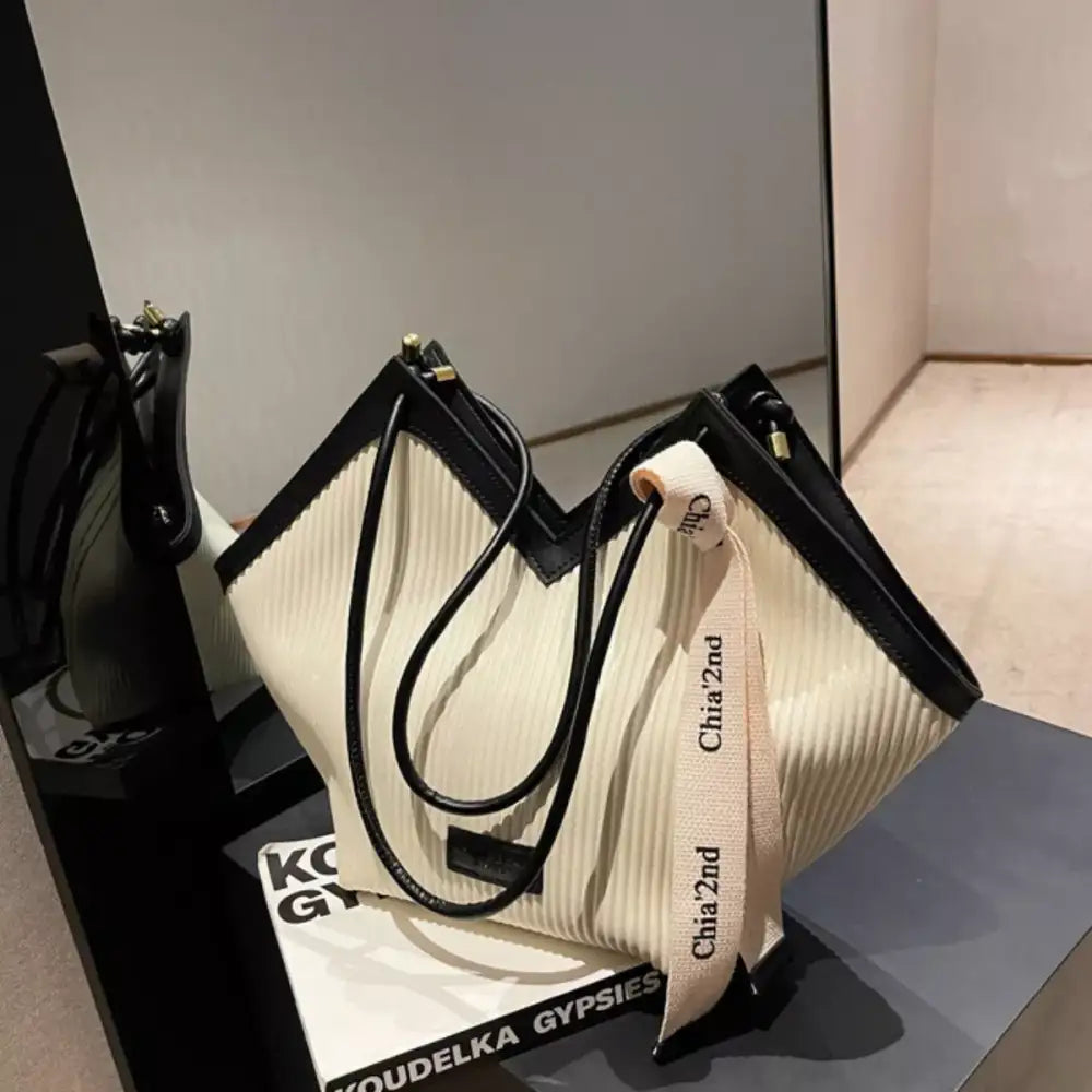 Leather Textured Shoulder Bag