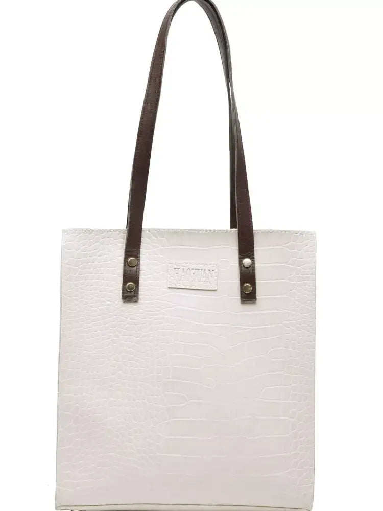 Leather Tote Shoulder Bag