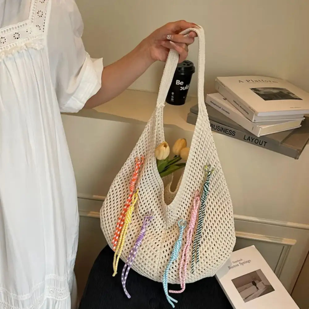 Lightweight Crochet Shoulder Bag