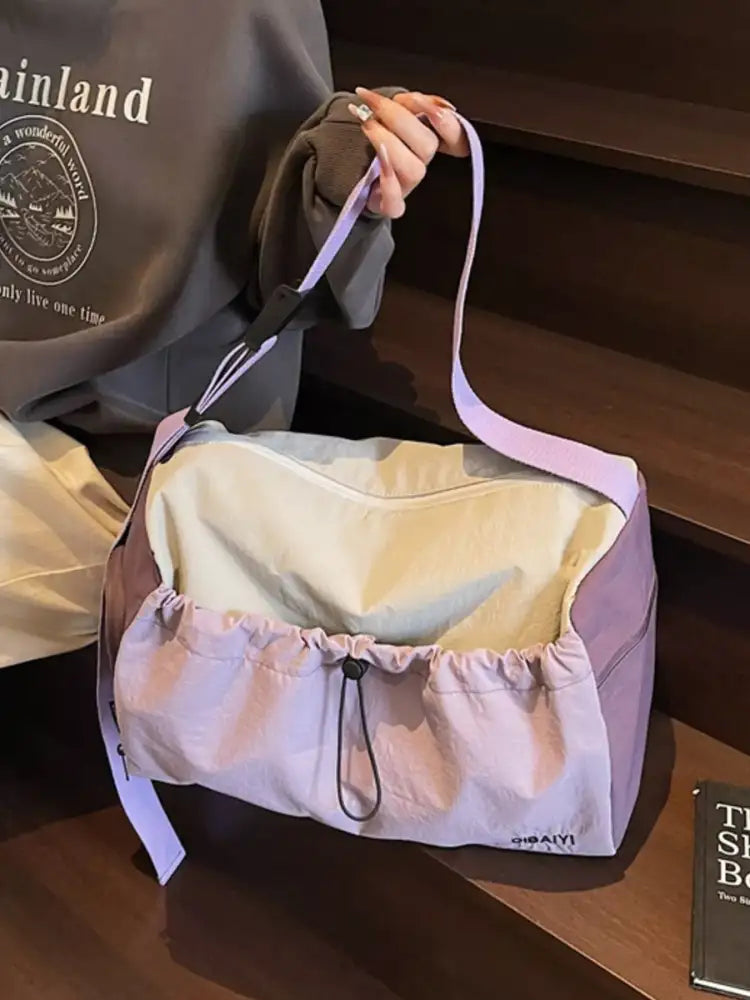 Lightweight Drawstring Closure Travel Bag