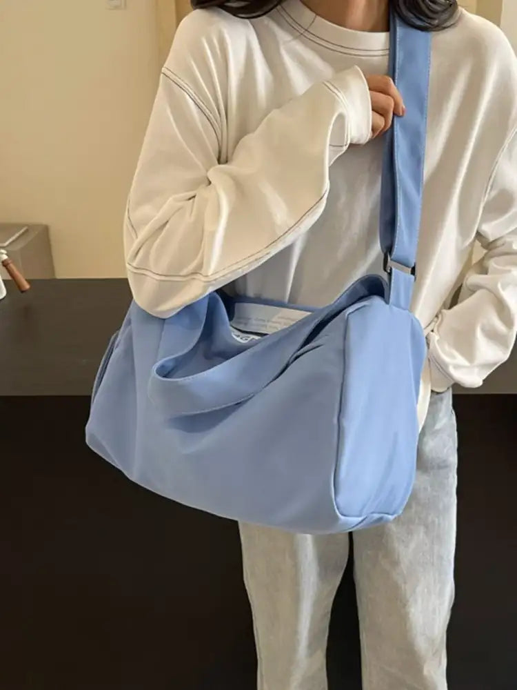 Lightweight Duffel Travel Bag with Adjustable Strap