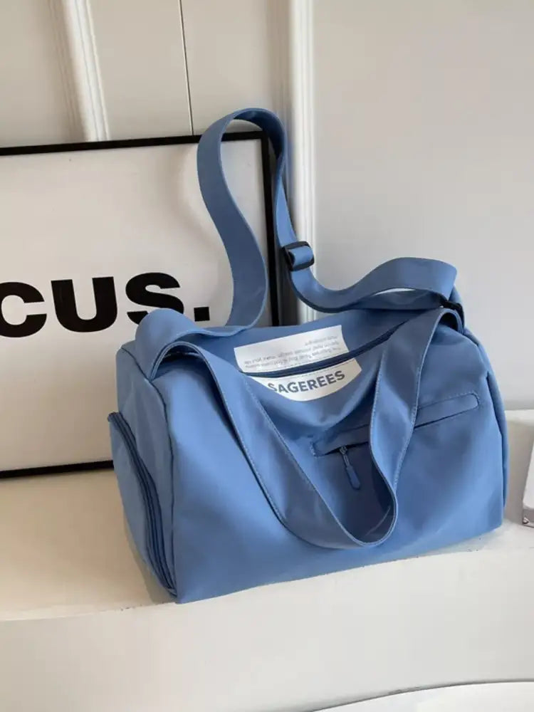 Lightweight Duffel Travel Bag with Adjustable Strap