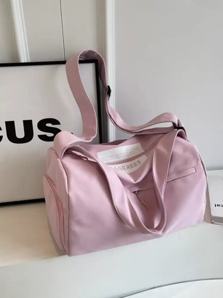 Lightweight Duffel Travel Bag with Adjustable Strap