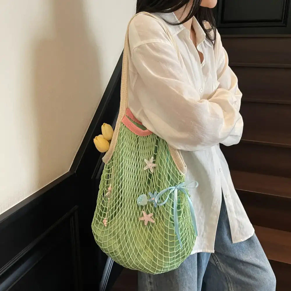 Lightweight Net Shoulder Bag