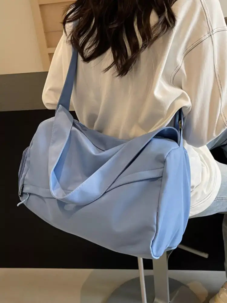 Lightweight Travel Duffel Bag with Shoulder Strap