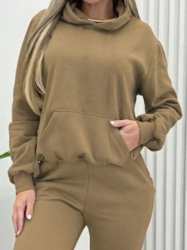 Long Sleeve Hoodie and Joggers Set