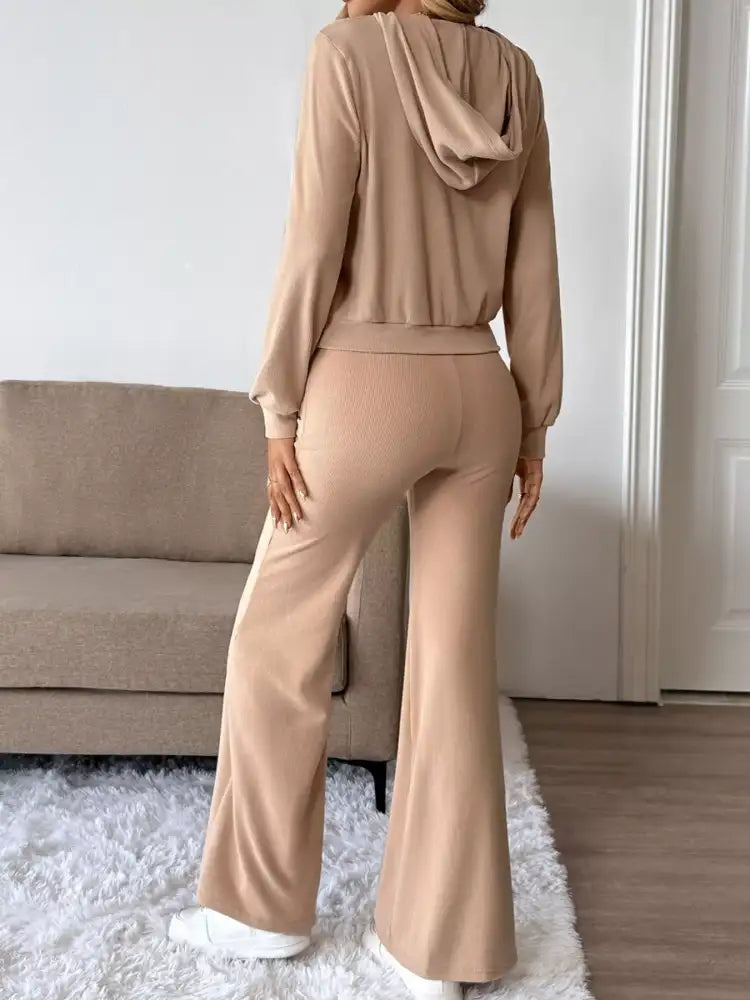 Long Sleeve Hoodie and Pants Set