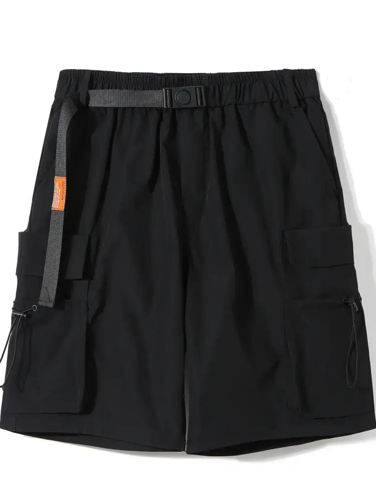 Men ’s Full Size Multi-Pocket Relaxed Fit Cargo Shorts Plus