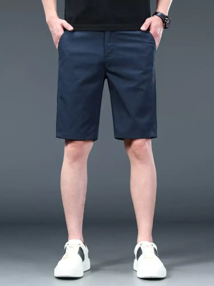 Men’s Breathable Cotton Shorts with Pockets