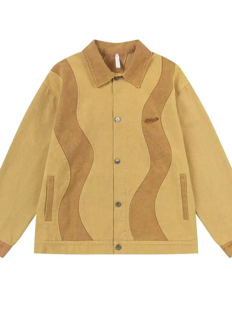 Men’s Button Up Long Sleeve Jacket