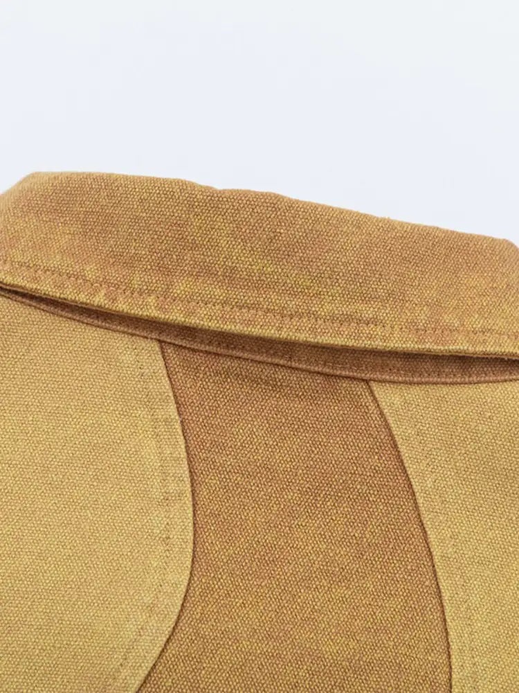 Men’s Button Up Long Sleeve Jacket