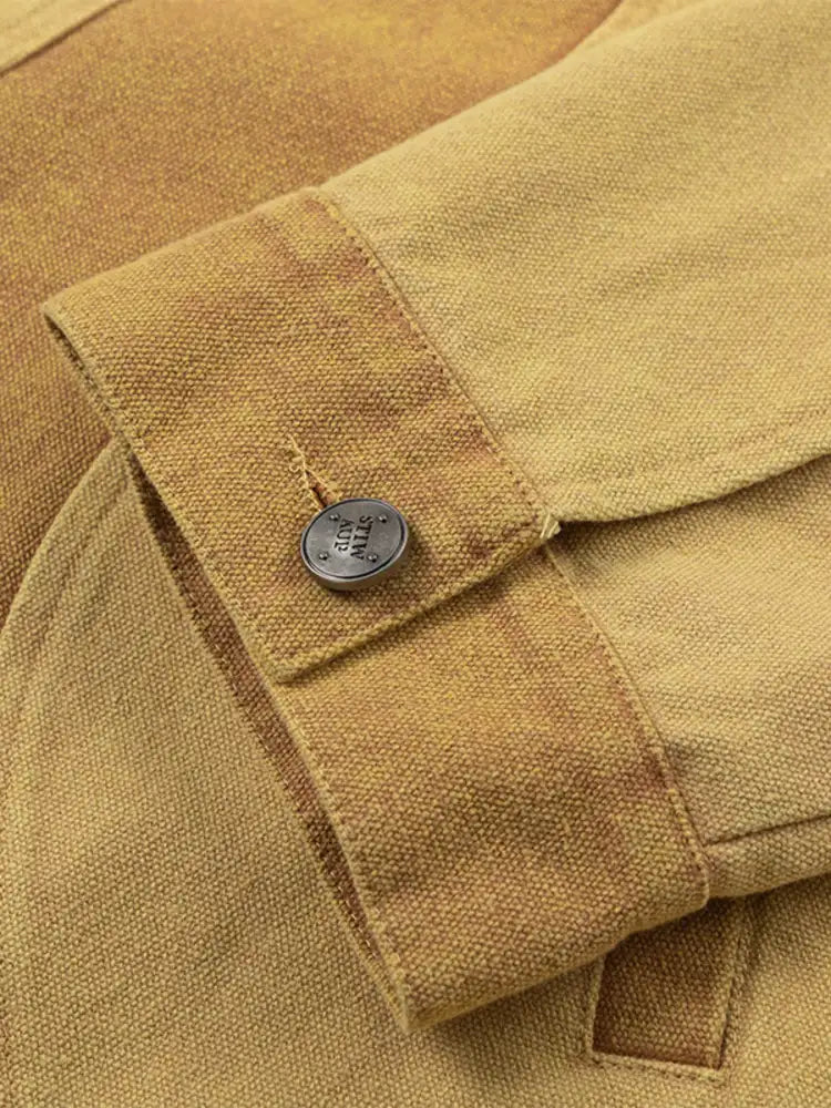 Men’s Button Up Long Sleeve Jacket