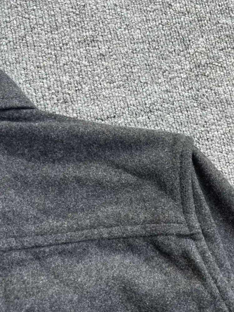 Men’s Button Up Long Sleeve Shacket