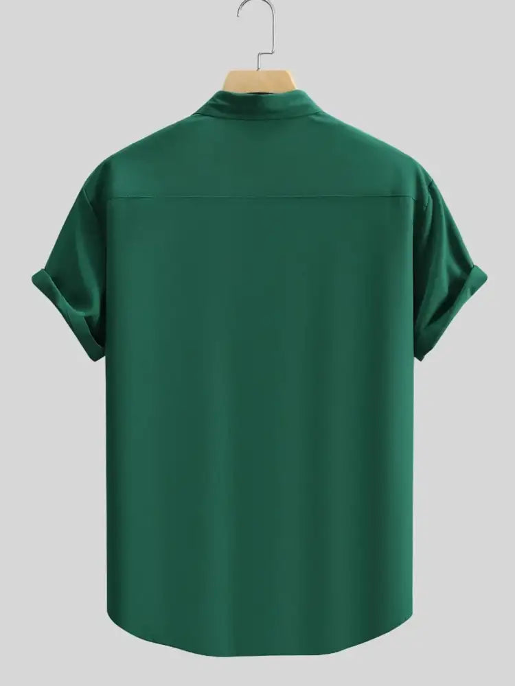 Men’s Button Up Short Sleeve Shirt