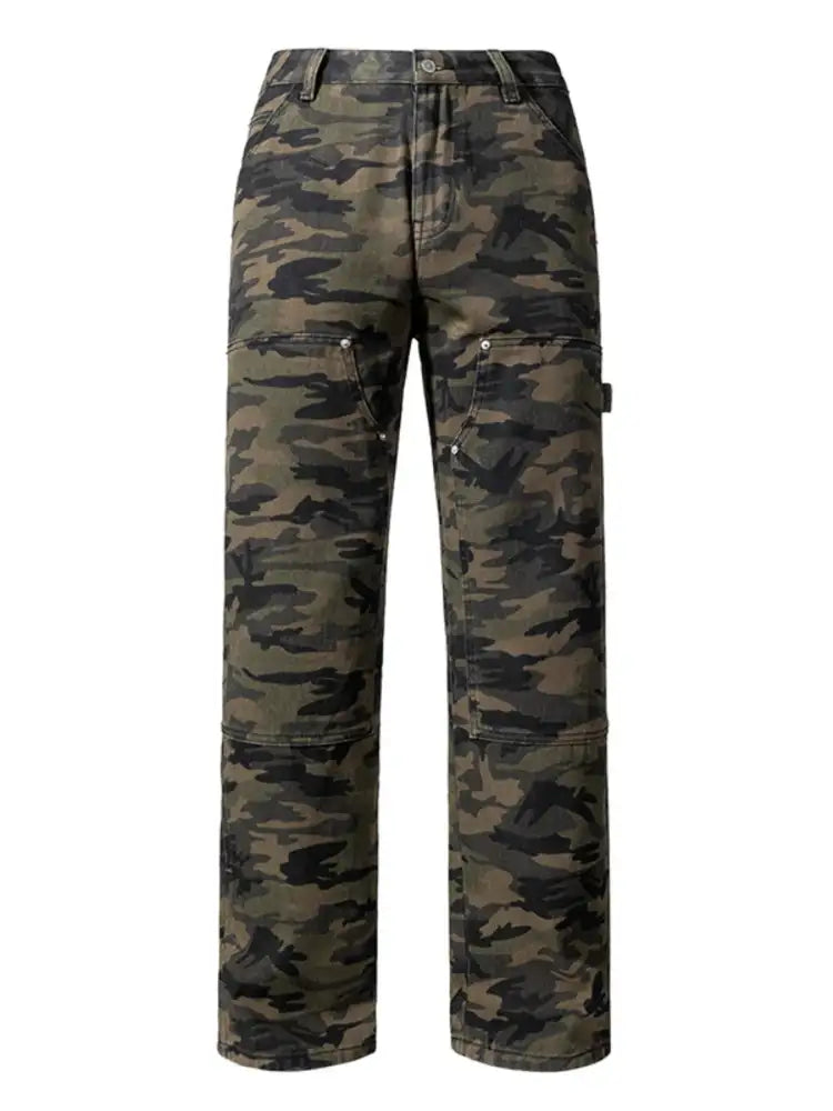 Men’s Camouflage Loose Fit Jeans