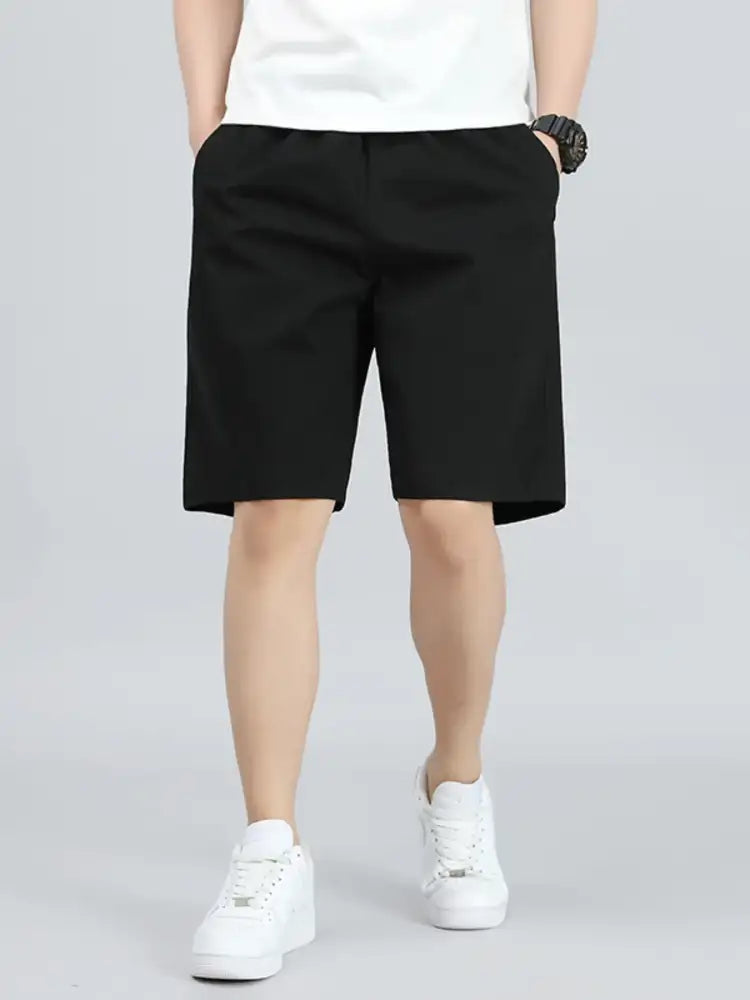 Men’s Casual Elastic Waist Shorts