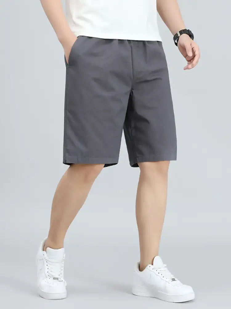 Men’s Casual Elastic Waist Shorts