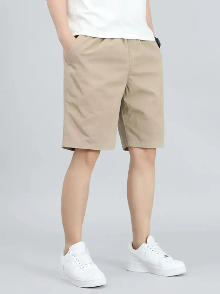 Men’s Casual Elastic Waist Shorts