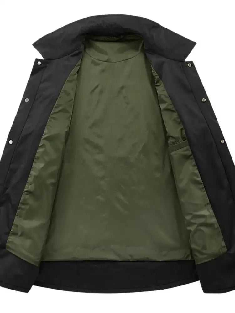 Men’s Casual Snap Down Jacket
