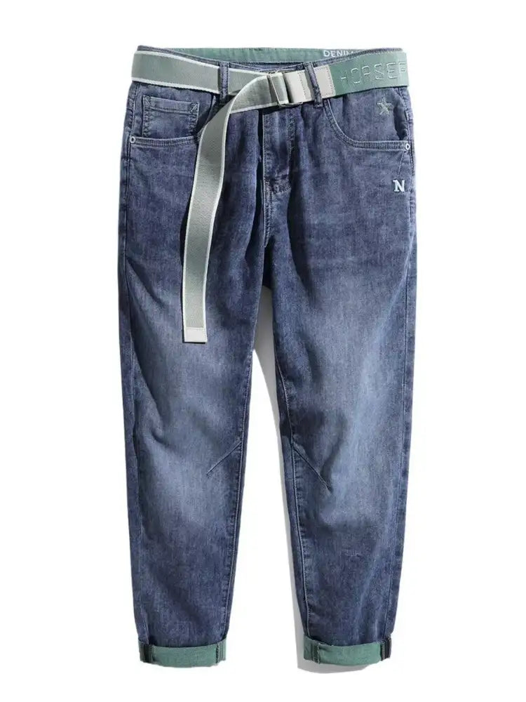 Men’s Casual Straight-Leg Jeans