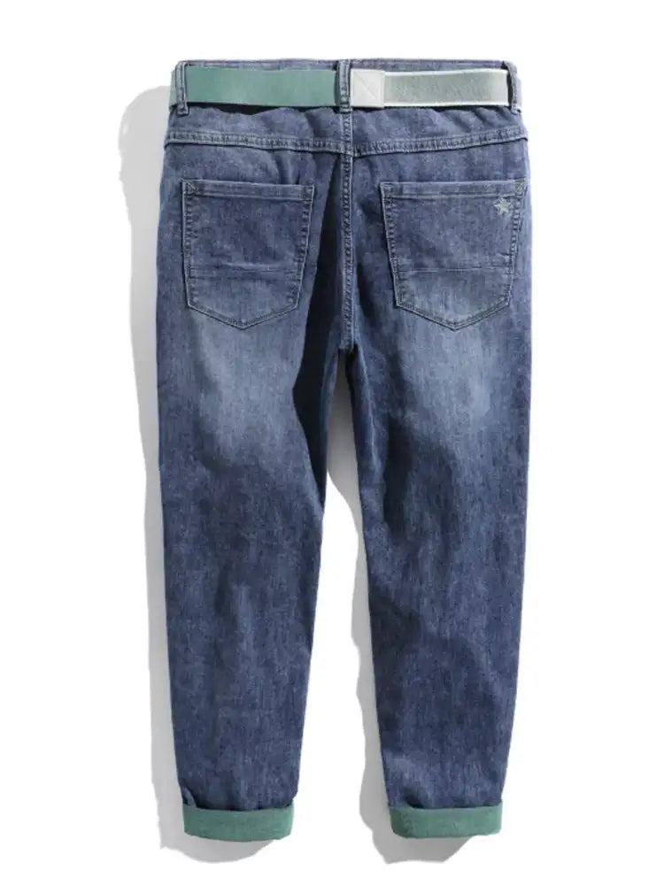 Men’s Casual Straight-Leg Jeans