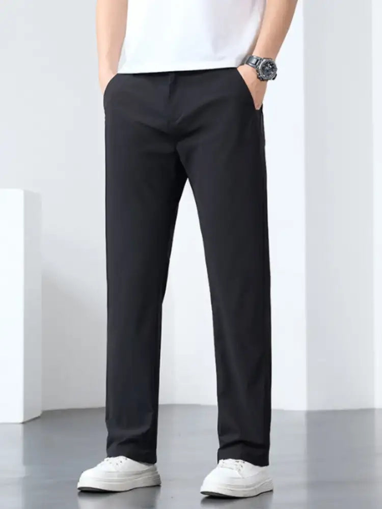 Men’s Casual Straight-Leg Pants