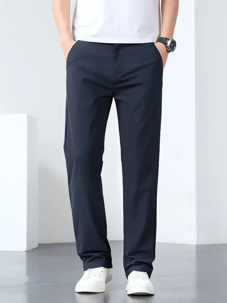 Men’s Casual Straight-Leg Pants