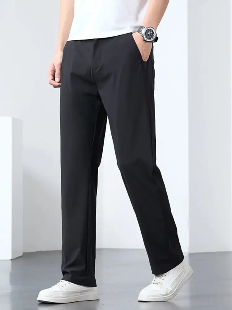 Men’s Casual Straight-Leg Pants