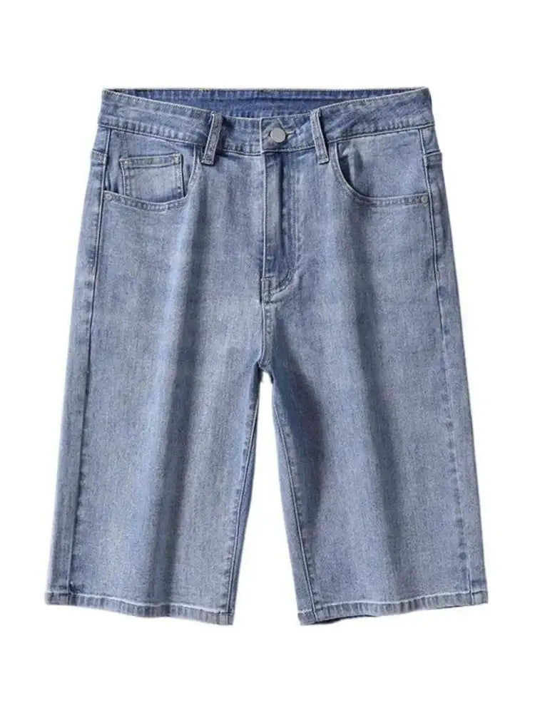Men’s Casual Wash Denim Shorts