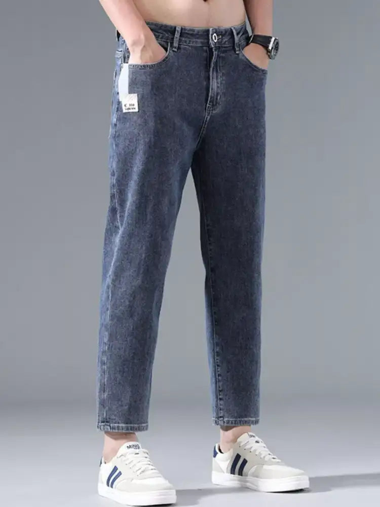 Men’s Casual Wide Leg Jeans