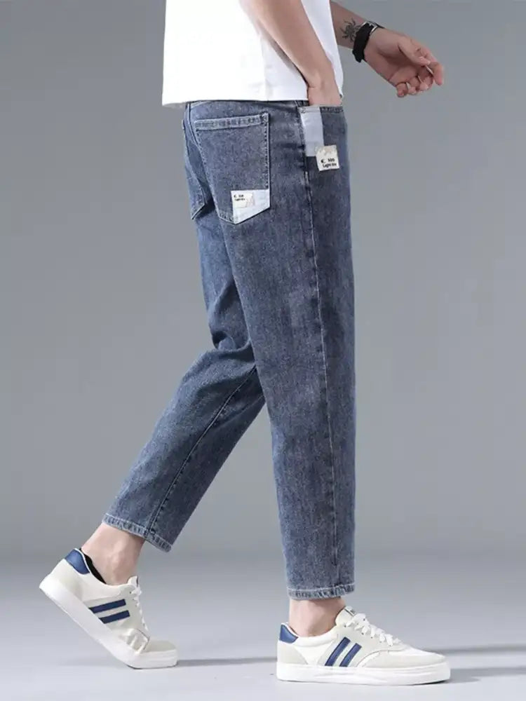 Men’s Casual Wide Leg Jeans