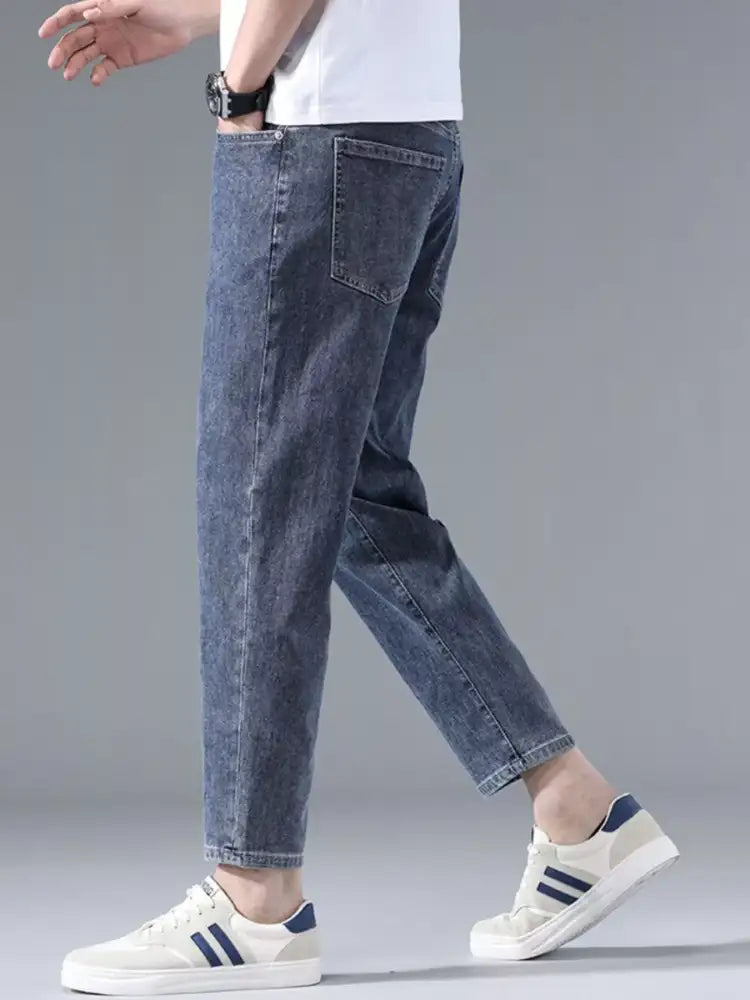 Men’s Casual Wide Leg Jeans
