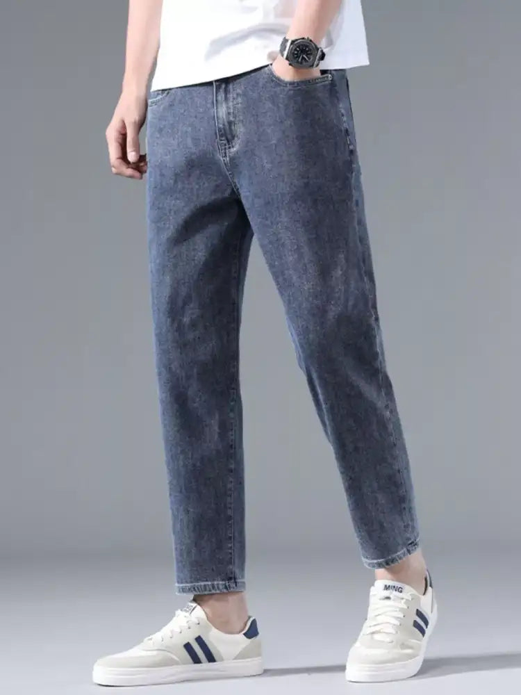 Men’s Casual Wide Leg Jeans