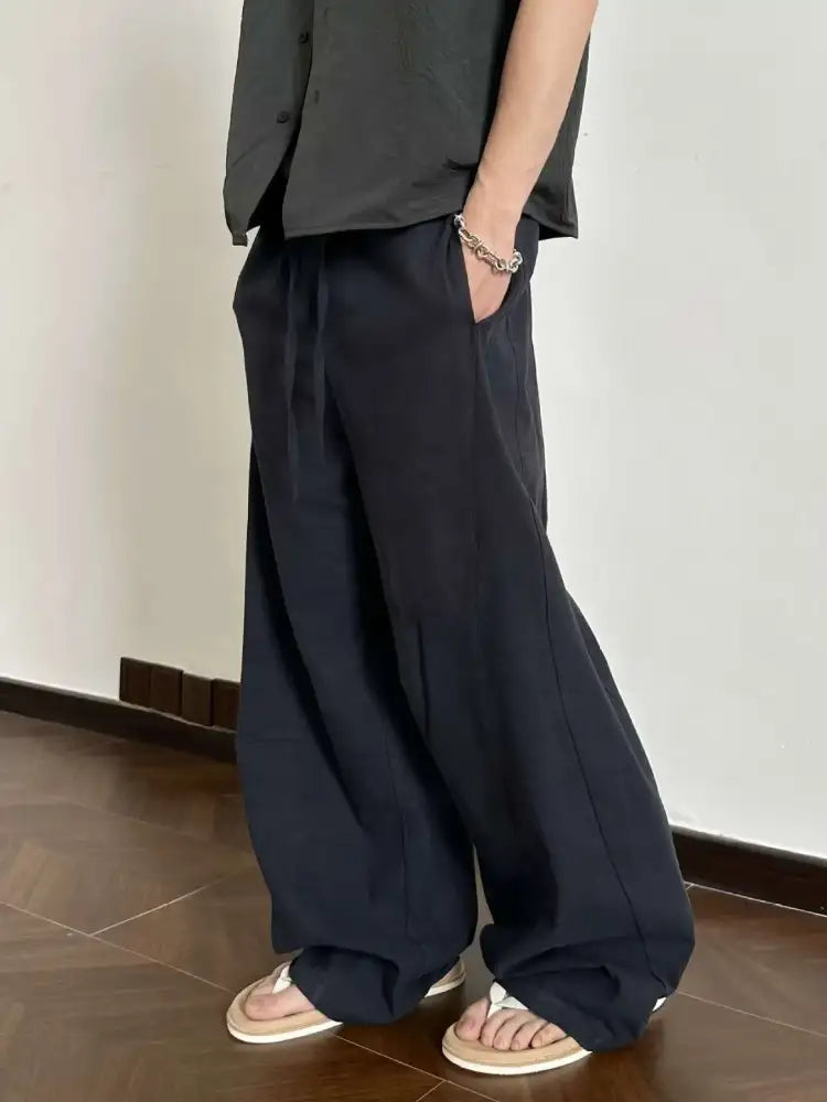 Men’s Casual Wide Leg Pants