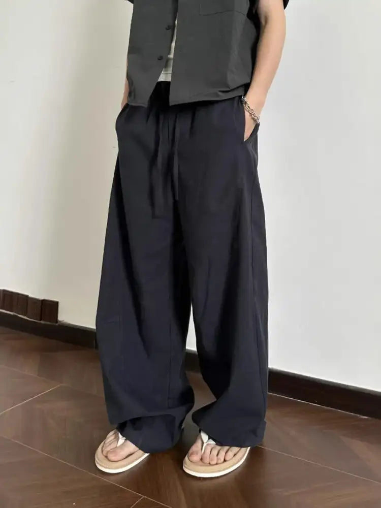 Men’s Casual Wide Leg Pants