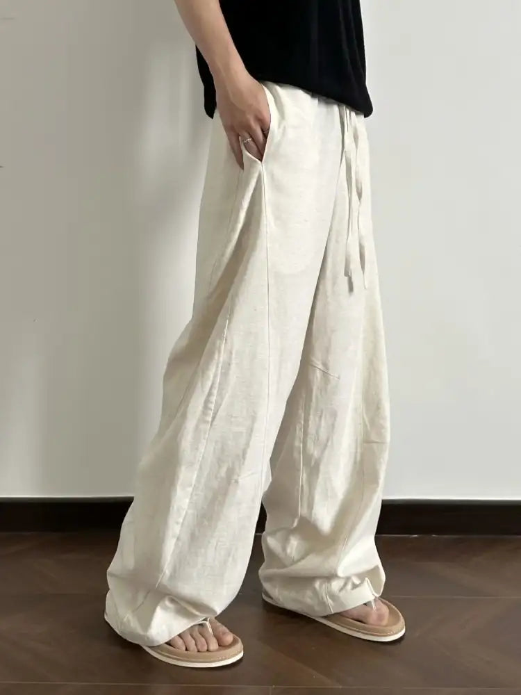 Men’s Casual Wide Leg Pants
