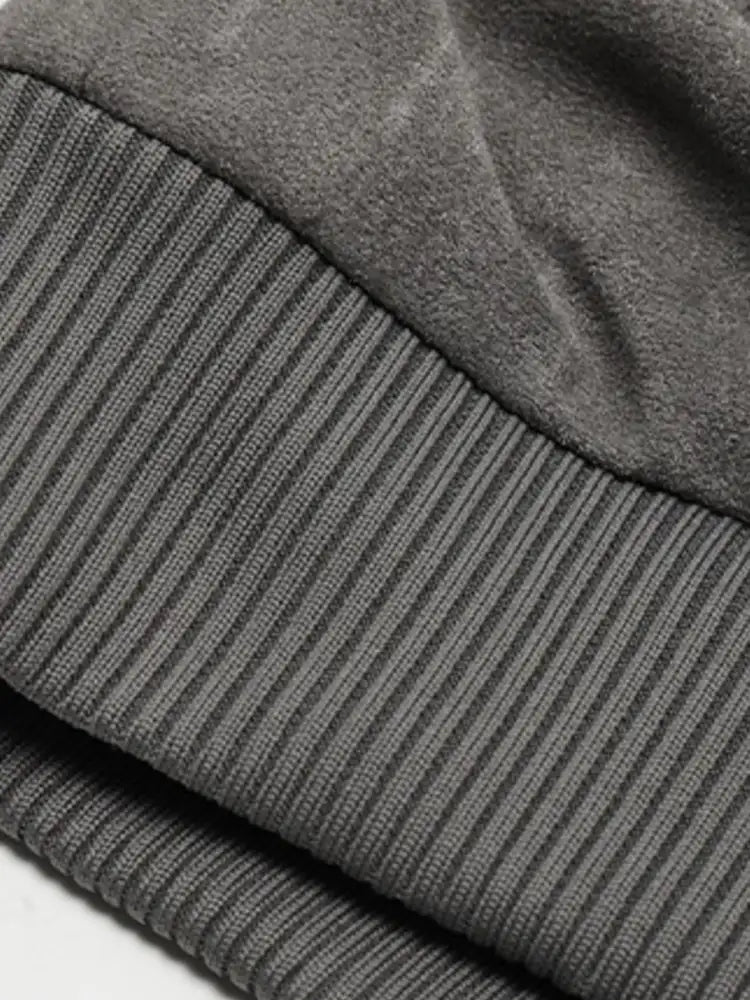 Men’s Collared Neck Long Sleeve Jacket