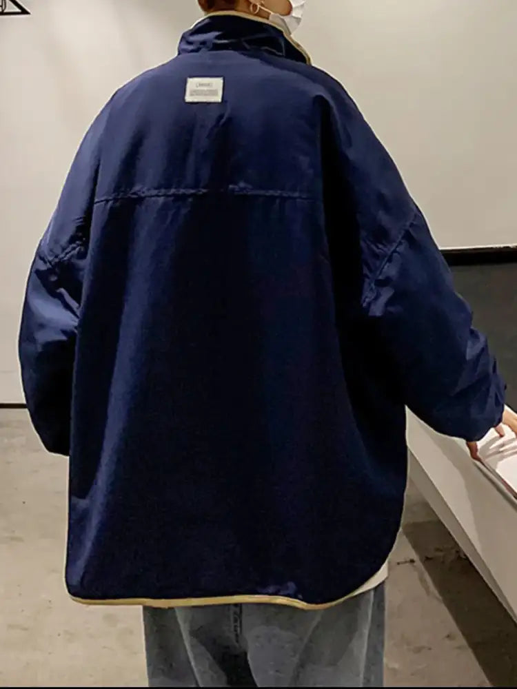 Men’s Color Block Zip Up Jacket