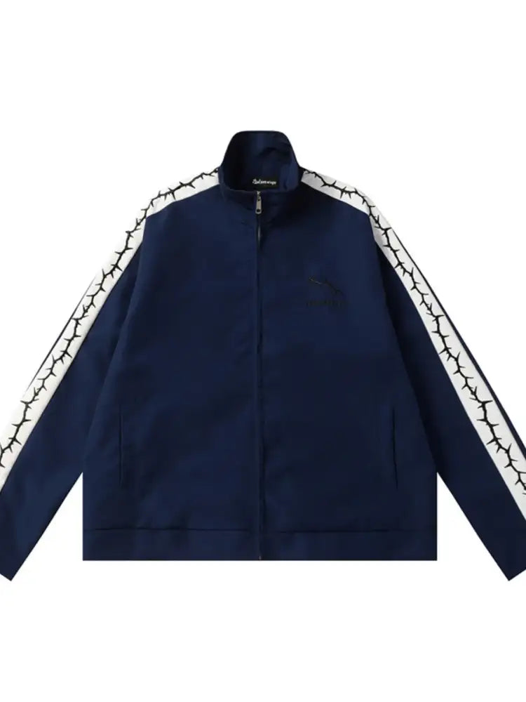 Men’s Contrast Zip Up Jacket