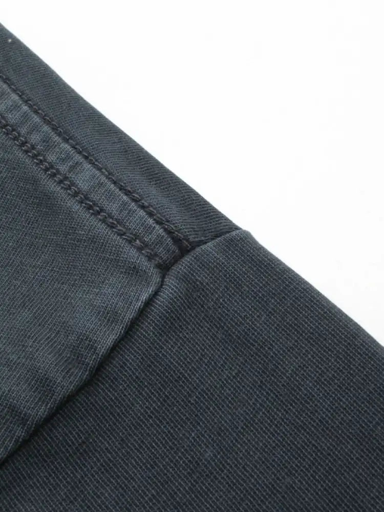 Men’s Distressed Round Neck Short Sleeve T-Shirt