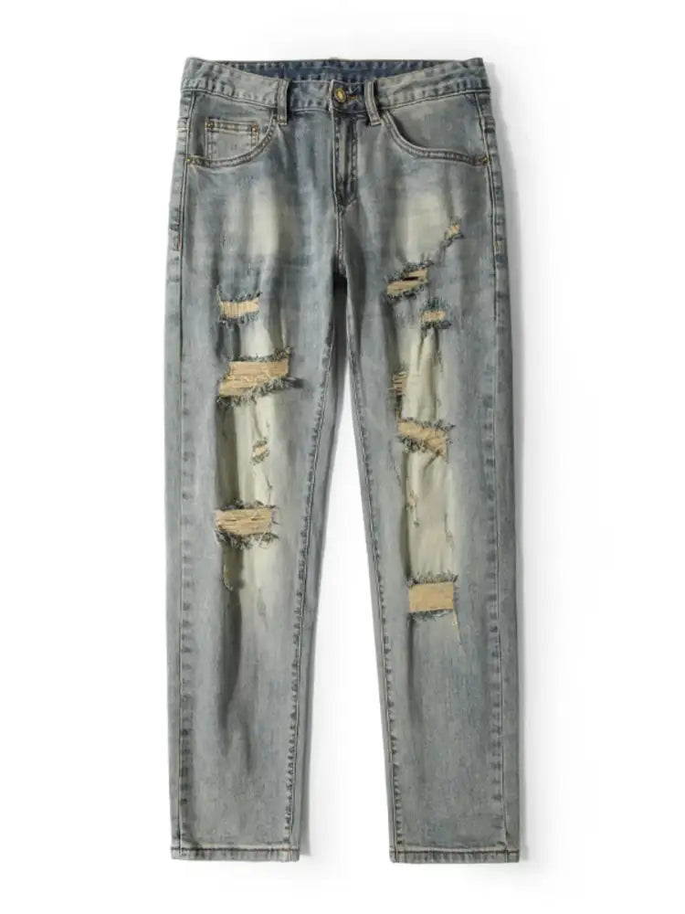 Men’s Distressed Slim Fit Jeans
